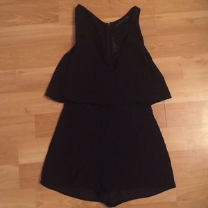 Zara black romper